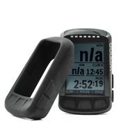 Casecentive Silicone hoesje Wahoo ELEMNT BOLT V2 met screenprotector zwart - thumbnail