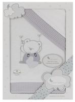 Interbaby lakenset wieg Beer 152 x 102 cm katoen - thumbnail