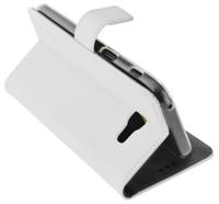 Premium Wallet TPU Case Samsung Galaxy A5 (2017) - Smartphonehoesje - Booktype - PU leer - inclusief pashouder - wit - thumbnail