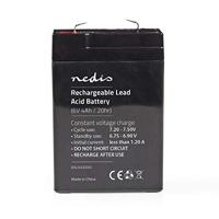 Nedis Oplaadbare Loodaccu | Lead-Acid | 6 V | 4000 mAh | 1 stuks - BALA40006V BALA40006V - thumbnail