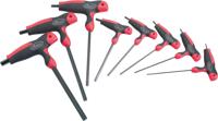 VIGOR binnenzeskant hoeksleutel set t-grip screwdriver set 6-edge - thumbnail
