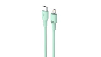 Havit CB6281 - USB Type C naar Lightning-kabel, 1 m (groen)