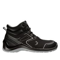 Safety Jogger Flow Mid S3 | Zwart | Maat 45 - 00.118.115.45 - thumbnail