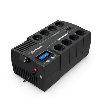 CyberPower BR1000ELCD Line-Interactive 1000VA 8AC outlet(s) Zwart UPS