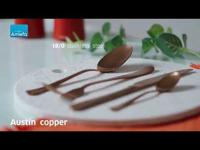 Amefa Austin Vintage Bestekset 24-delig - Koper - thumbnail