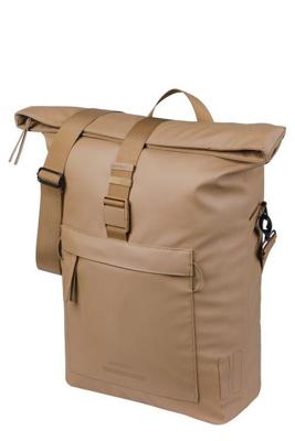 BASIL Tas brooklyn enkel zand | mik hooks | 17l