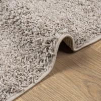 VidaXL Vloerkleed pamplona shaggy hoogpolig modern 120x170 cm beige - thumbnail