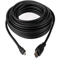 Caruba HDMI male - Micro HDMI male Cable (no chipset), 10 m - thumbnail