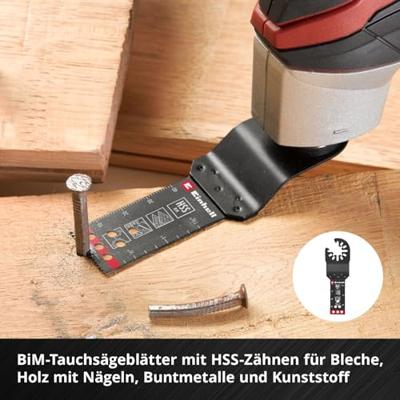 Einhell 708135 XL-PLUS-CASE Multitool toebehorenset BiM, HSS 1 set(s) Einhell 708135 XL-PLUS-CASE Multitool toebehorenset BiM, HSS 1 set(s)