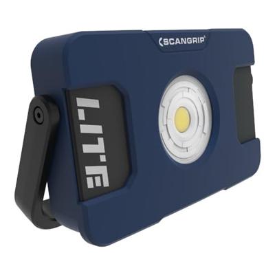 Scangrip Bouwlamp Flood Lite M 2000 Lumen traploos dimbaar oplaadbaar 03.5661