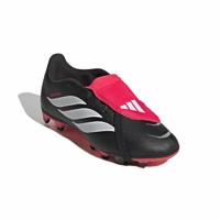 adidas Predator Club FT Gras / Kunstgras Voetbalschoenen (MG) Kids Zwart Wit Rood - thumbnail