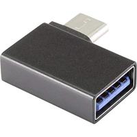 Renkforce USB 3.2 Gen 1 (USB 3.0) Adapter [1x USB-C stekker - 1x USB 3.2 Gen 2 bus A (USB 3.1)] Met OTG-functie - thumbnail