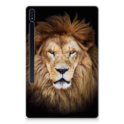 Samsung Galaxy Tab S7 Plus | S8 Plus Back Case Leeuw Samsung Galaxy Tab S7 Plus | S8 Plus Back Case Leeuw