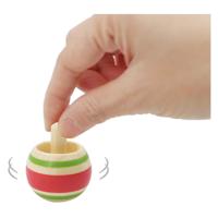 Houten Spinnende Tol - thumbnail