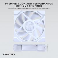 Phanteks PH-F120M25_G2_DWT01 PC-ventilator Wit (b x h x d) 120 x 25 x 120 mm - thumbnail