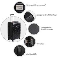 Hardcase Kofferset Exopack 3-delig Zwart ABS - thumbnail