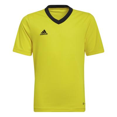 adidas Entrada 22 Voetbalshirt Kids Geel Zwart adidas Entrada 22 Voetbalshirt Kids Geel Zwart
