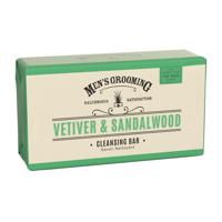 Scottish Fine Soaps Men's Grooming Vetiver & Sandalwood Cleansing Bar 220gr - thumbnail