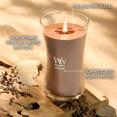 Woodwick Patchouli Cre Large Candle