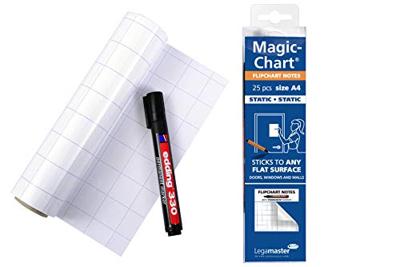 Magic chart notes legamaster flipchart 20x30cm wit Magic chart notes legamaster flipchart 20x30cm wit