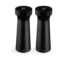 Amefa Houten Peper-Zout Molen Set 15 cm 2 Stuks Zwart - thumbnail