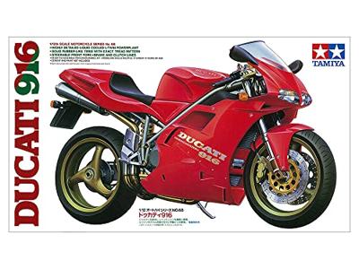 Tamiya 300014068 Ducati 916 Desmo. 1993 Motorfiets (bouwpakket) 1:12