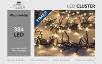 Clusterverlichting 384 lampjes warm wit 2,4 meter Clusterlights Anna's Collection - Annas collection - thumbnail