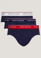 Tommy Hilfiger 3-Pack Heren slips - Hip Brief - Heup heren onderbroeken elastisch katoen - thumbnail