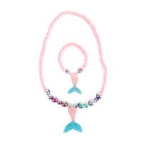 Ketting+armband zeemeerminstaart - thumbnail
