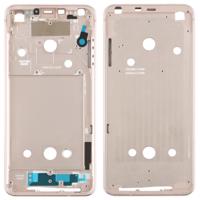 Front behuizing LCD frame bezel plaat voor LG G6/H870/H970DS/H872/LS993/VS998/US997 (goud) - thumbnail