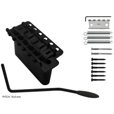 Wilkinson WV6S/B tremolo brug voor ST-stijl gitaar zwart