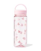 HEMA Drinkfles 700ml hartjes - thumbnail