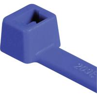 HellermannTyton 111-03008 T30R-PA66-BU Kabelbinder 150 mm 3.50 mm Blauw Weerbestendig 100 stuk(s) - thumbnail