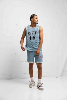 Off The Pitch Basketball Zomerset Heren Blauw - Maat L - Kleur: Blauw | Soccerfanshop