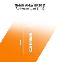 Camelion D 7000mAh 2x - thumbnail