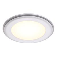 Inbouwspot wit rond LED met Moodmaker Nordlux &apos;Elkton 14&apos; wit 12W 800Lm 2700K warm wit - thumbnail