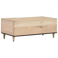 Salontafel 100x54x40 cm massief mangohout - thumbnail