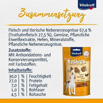 VITAKRAFT Noshies Turkey - hondensnack - 90 g