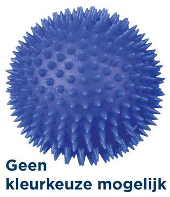 TRIXIE VINYL EGELBAL MET GELUID ASSORTI 10CX10X10 CM 3 ST