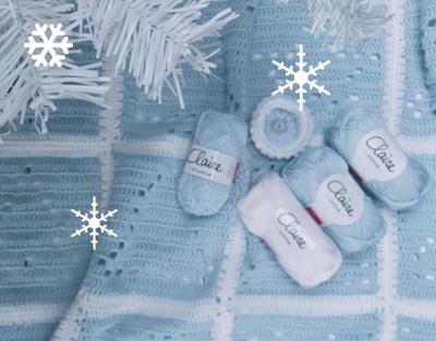 Haakpatroon byClaire Kerstdeken Frozen