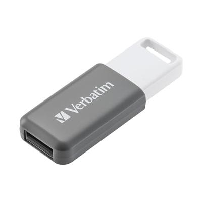 Verbatim V DataBar USB 2.0 Drive USB-stick 128 GB Grijs 49456 USB-A 2.0