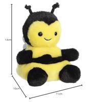 Palm Pals Bij knuffeltje - 13 cm - thumbnail