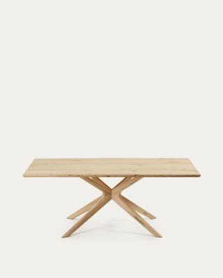 Kave Home Eettafel 'Armande' 200 x 100cm, kleur Licht Eiken Kave Home Eettafel 'Armande' 200 x 100cm, kleur Licht Eiken