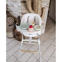 BEABA 4-delige siliconen zuignapschaal set - Geel - thumbnail