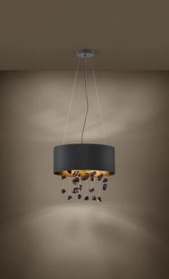 Stars of Light Zwarte hanglampEscuela met kap - Ø 53cm - 39845