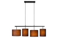 Lucide MAYA - Hanglamp - 4xE27 - Zwart - thumbnail
