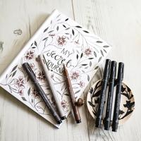 Fineliner uni-ball pin 1mm zwart - thumbnail