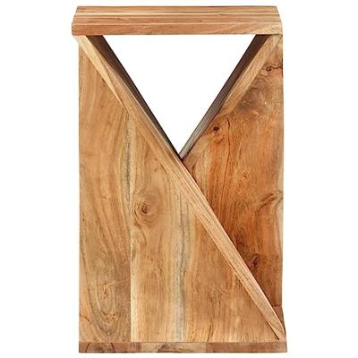 Bijzettafel 35x35x55 cm massief acaciahout Bijzettafel 35x35x55 cm massief acaciahout