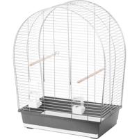 Interzoo Vogelkooi sylvia zliver/grijs - thumbnail