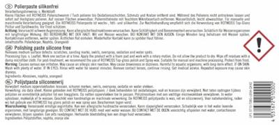 ROTWEISS Rot/weiß polijst pasta red-white-paste lm40 750g 1000